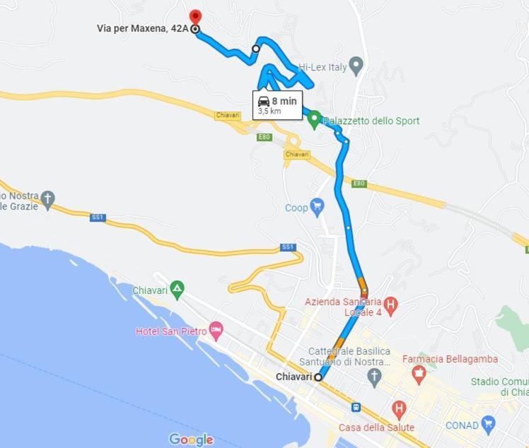 Dalla Franca Hotel Chiavari Kültér fotó